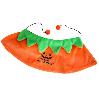 🎃 Halloween Pumpkin Pet Costume Collar