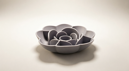 Flower shape Slow Feeder Bowl : Stop Bloating, Boost Digestion, Love Mealtime Again