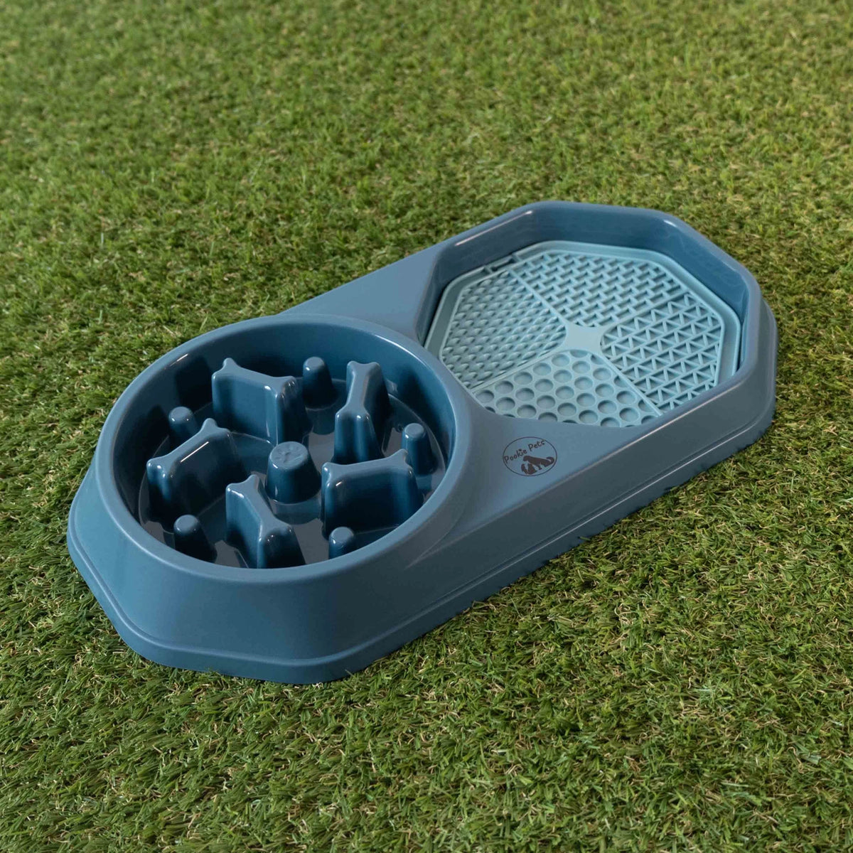 Maple Paws Slow Feeder Dog Bowl with Lick Mat – 2-in-1 Interactive Anti-Choking Slow Down Eating Bowl, Non-Slip, Dishwasher Safe, BPA-Free (Multiple Colors)