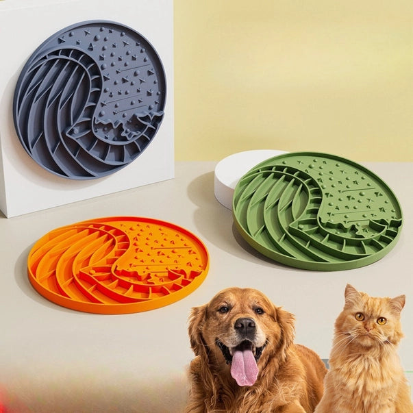 Maple Paw Slow  Feeder & Lick Mat for Dogs & Cats