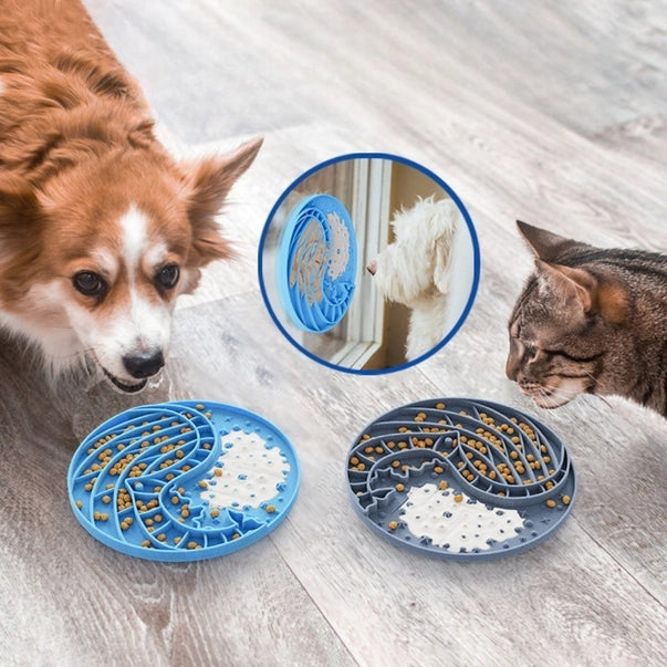 Maple Paw Slow  Feeder & Lick Mat for Dogs & Cats
