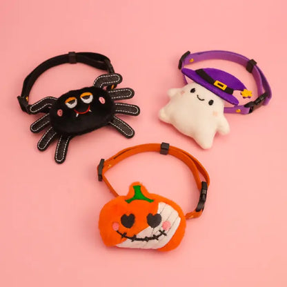 Cute Halloween Pet Collar - Cartoon Halloween Pet Costume Collar