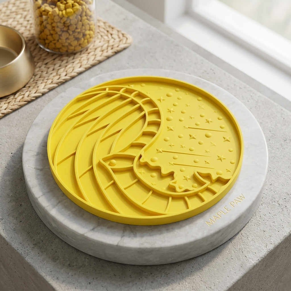 Maple Paw Slow  Feeder & Lick Mat for Dogs & Cats