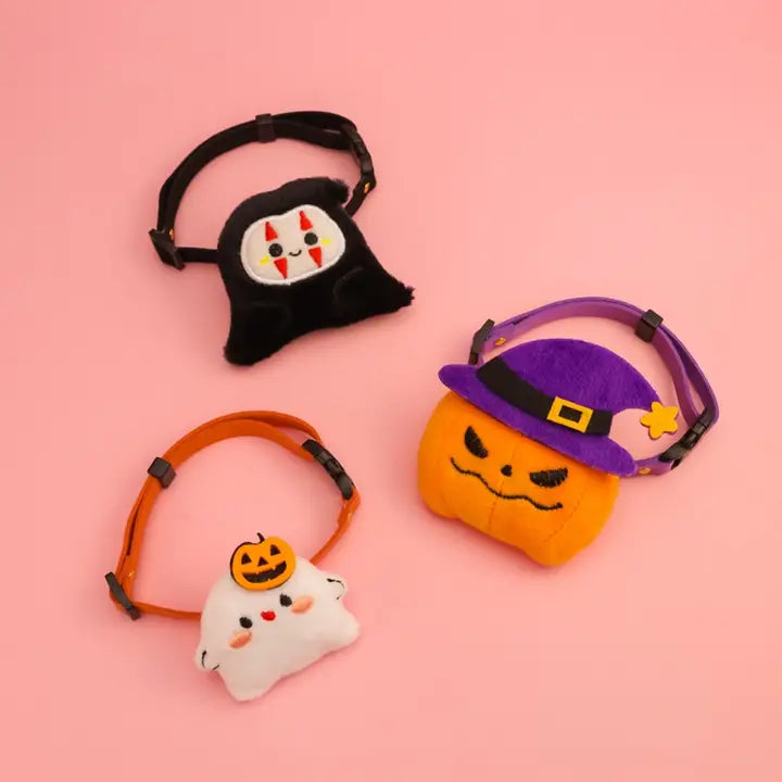 Cute Halloween Pet Collar - Cartoon Halloween Pet Costume Collar