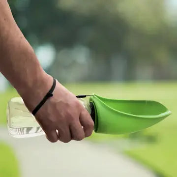 Maple Pet Travel Water Bottle — 2-in-1 Portable Dog Bowl