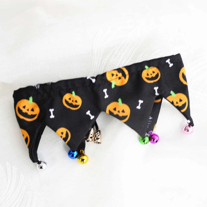 🎃 Halloween Pumpkin Pet Costume Collar