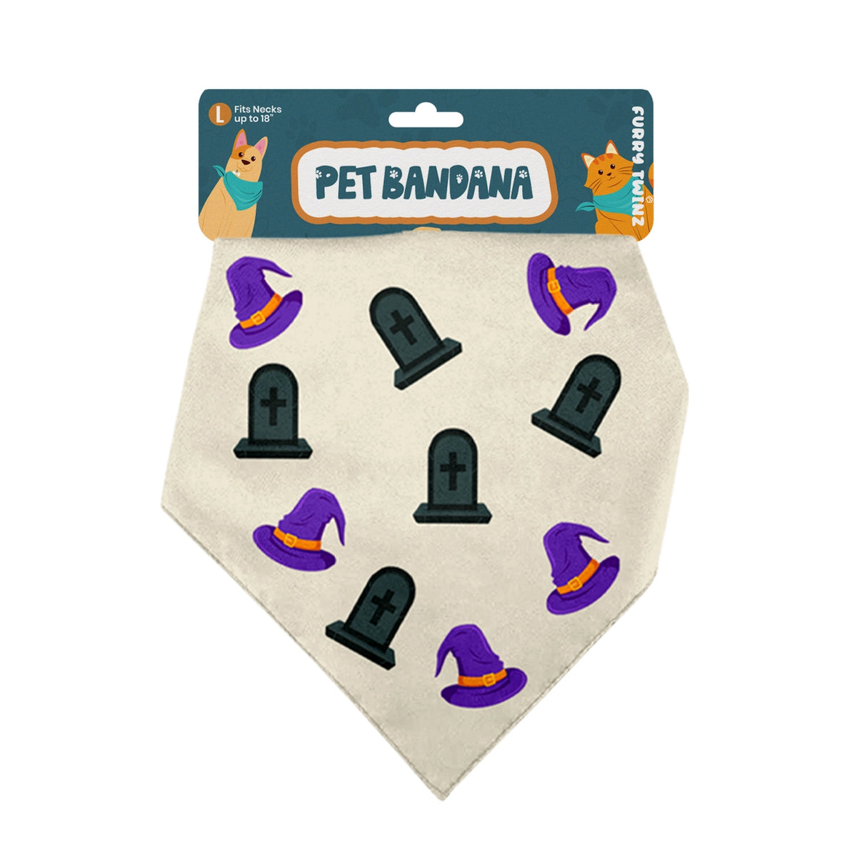 Spooky Snuggles Halloween Pet Bandana Collection