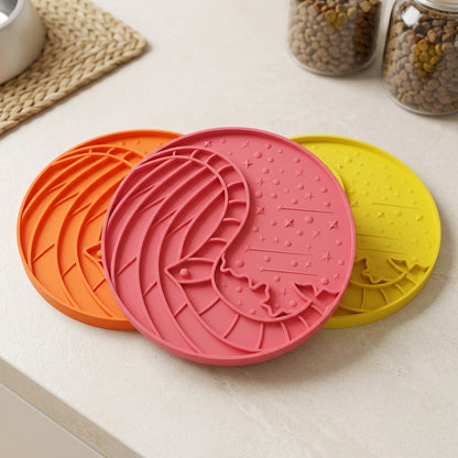Maple Paw Slow  Feeder & Lick Mat for Dogs & Cats